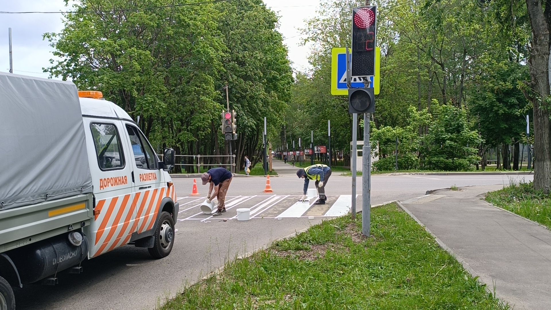 дорога, лобня, дорожная разметка,