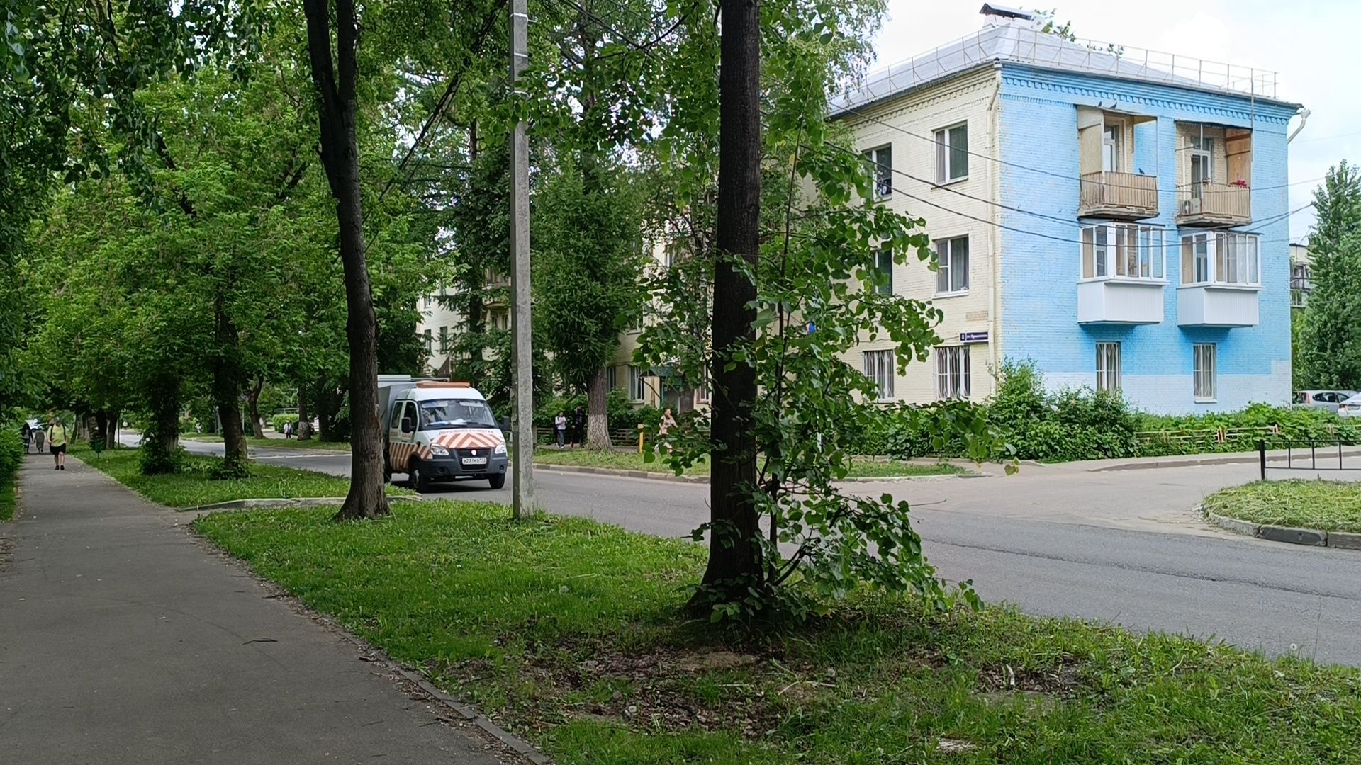 дорога, лобня, дорожная разметка,