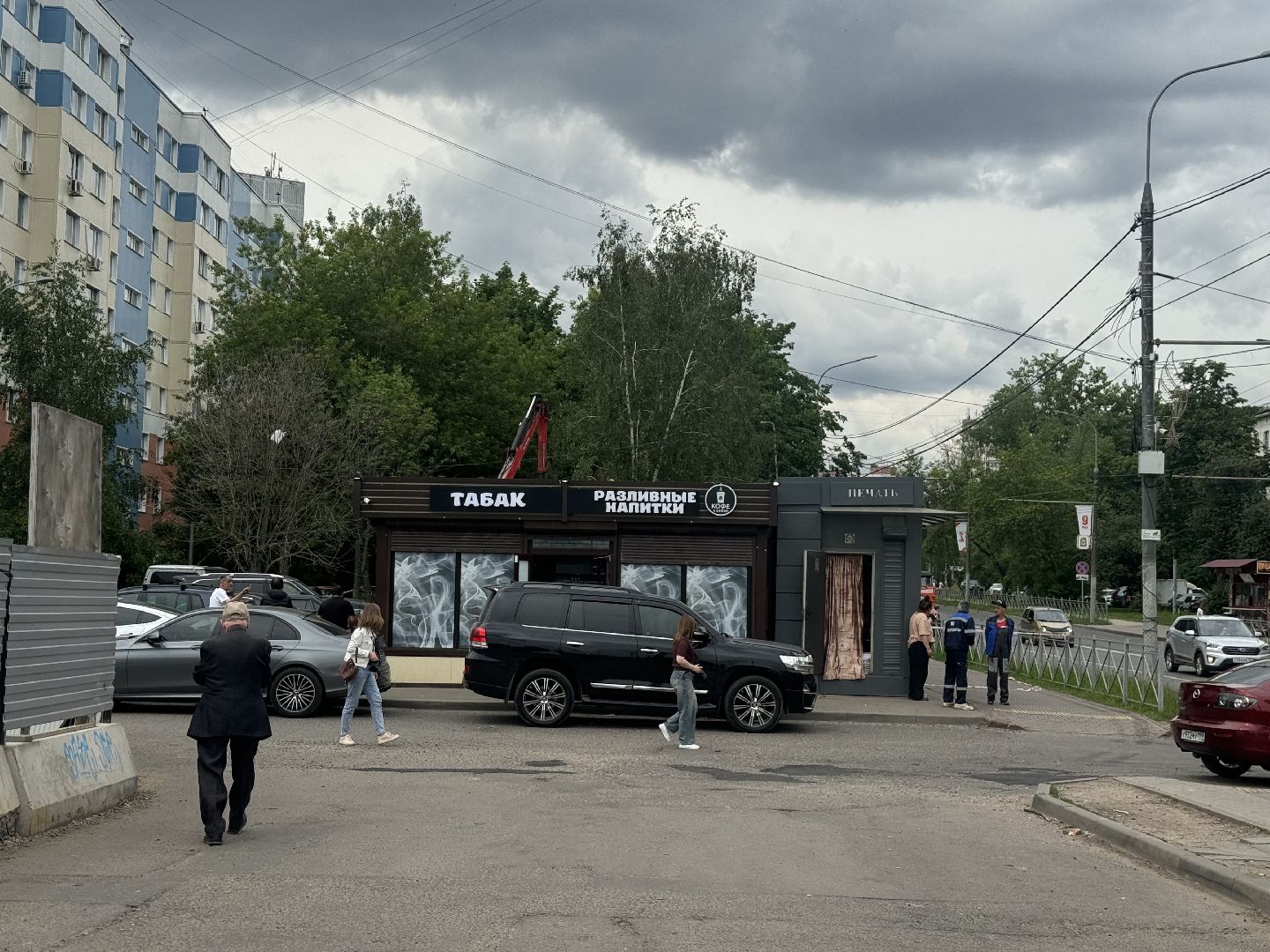 снос незаконный строений, торговые ларьки, ленинский городской округ, ремонт тепловых сетей,