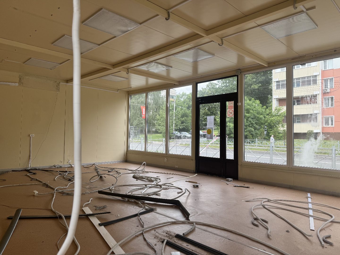 снос незаконный строений, торговые ларьки, ленинский городской округ, ремонт тепловых сетей,