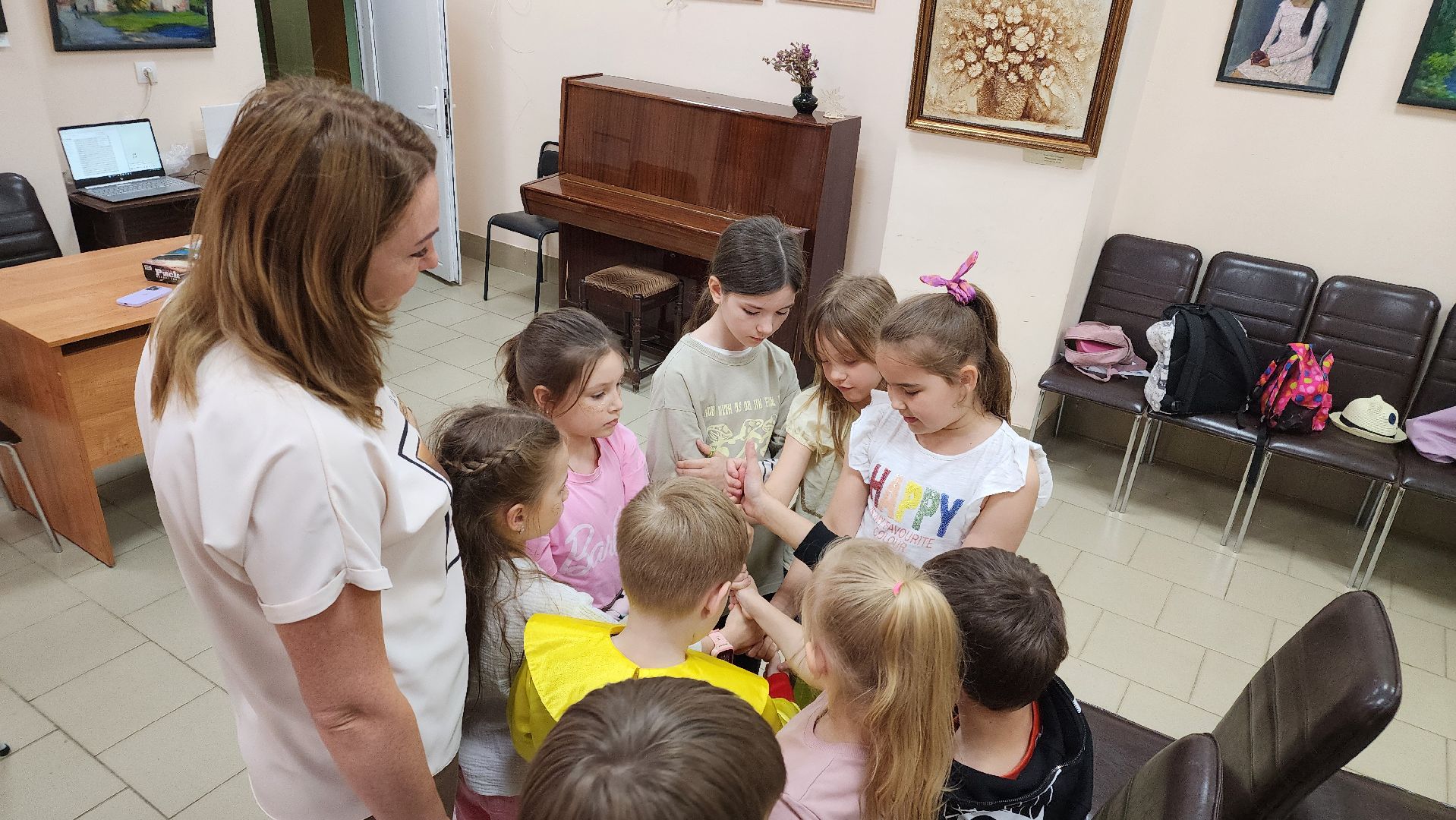 протвино, детская досуговая площадка в библиотеке, библиотека, летние каникулы,