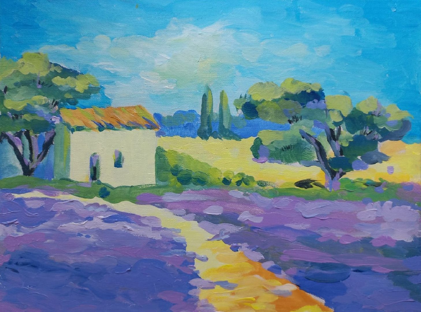 мастер-класс, живопись,