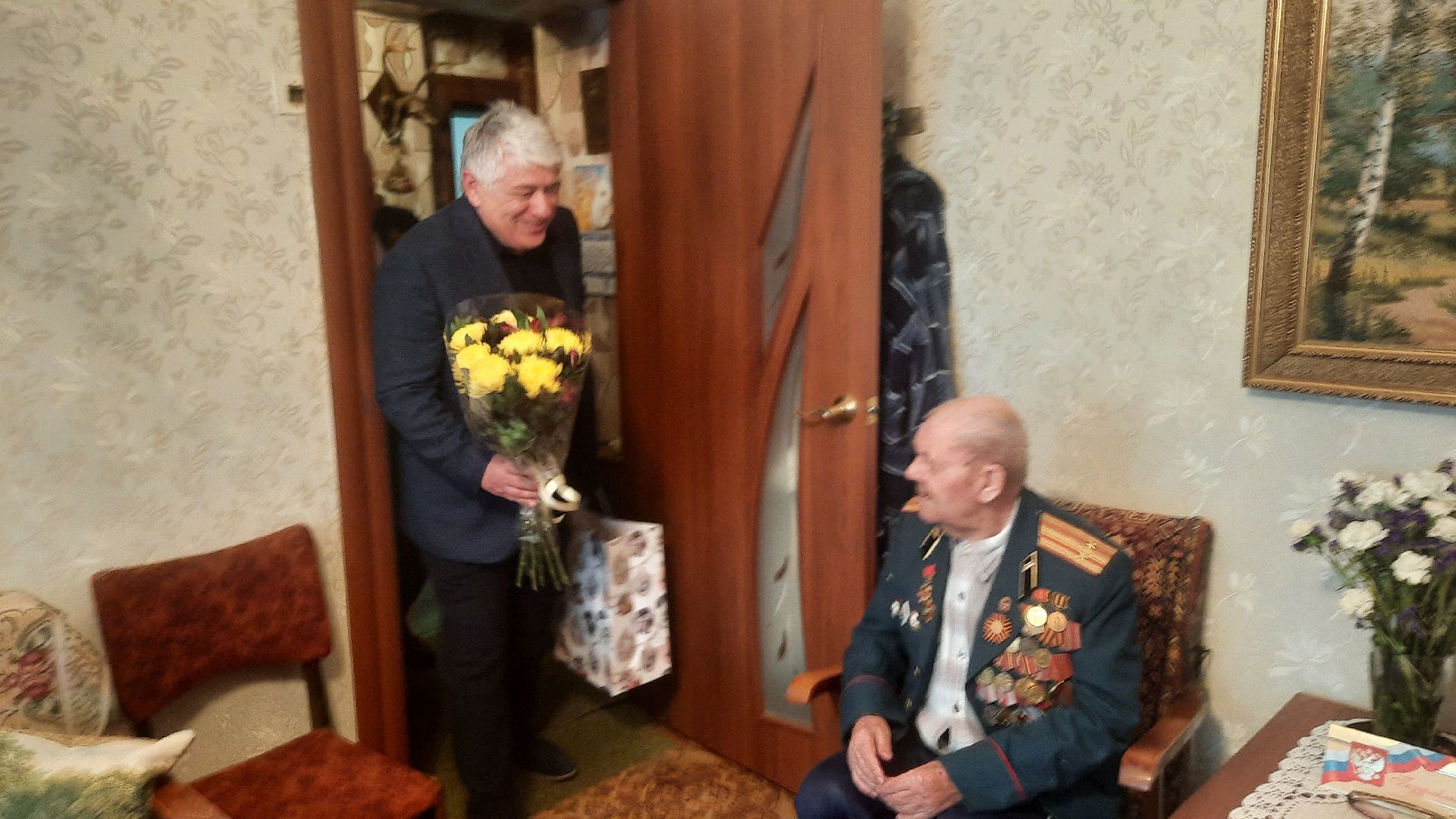 Ветеран Великой Отечественной войны, Наро-Фоминск, депутат Госдумы, Отари Аршба