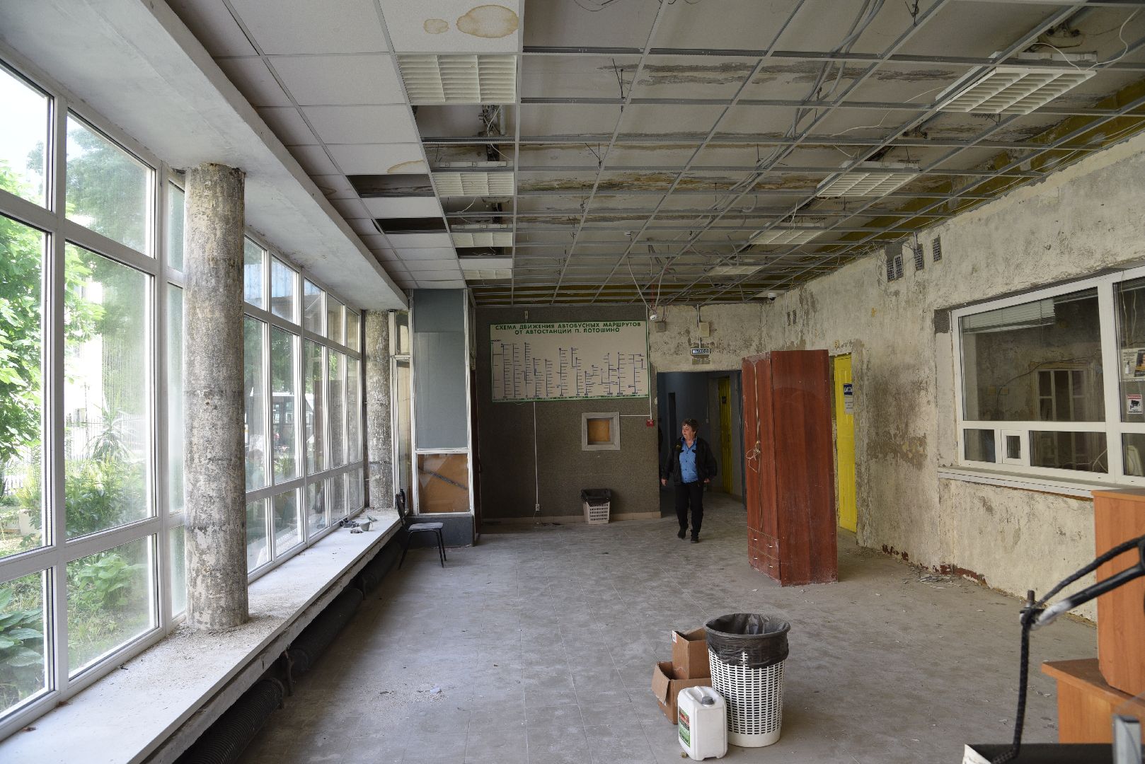 лотошино, мострансавто, автостанция, капитальный ремонт,