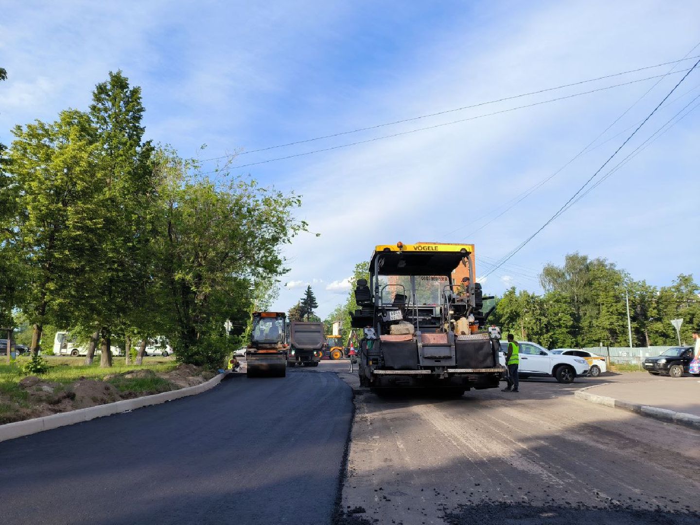 воскресенск, ремонт дорог, дороги,