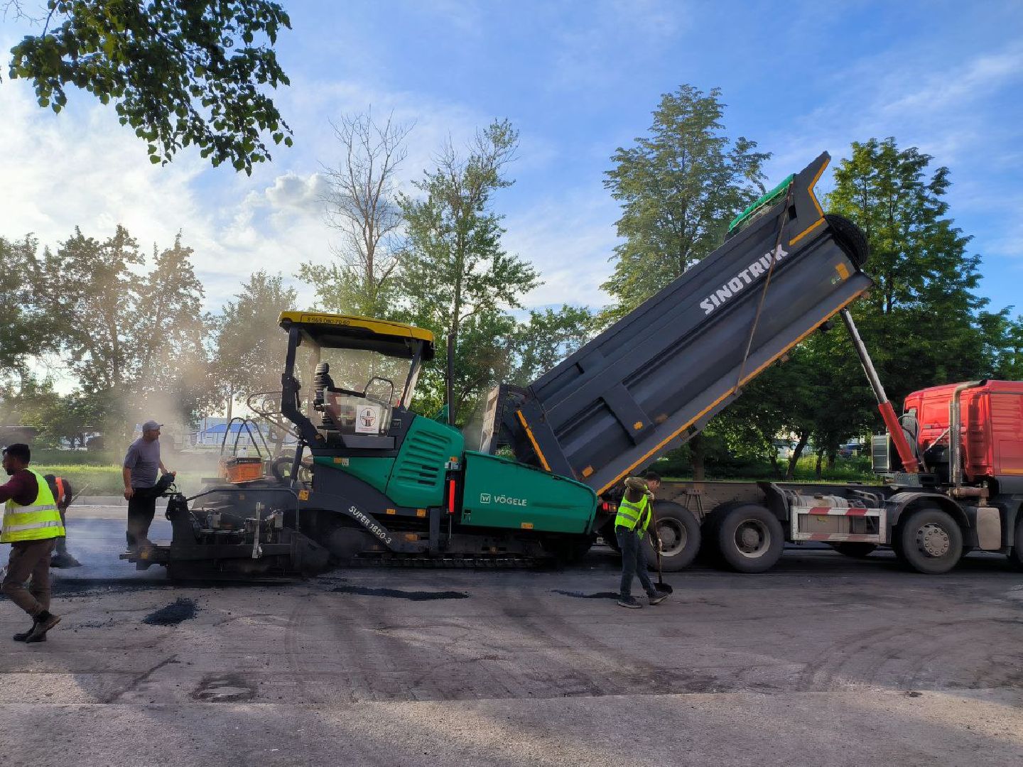 воскресенск, ремонт дорог, дороги,