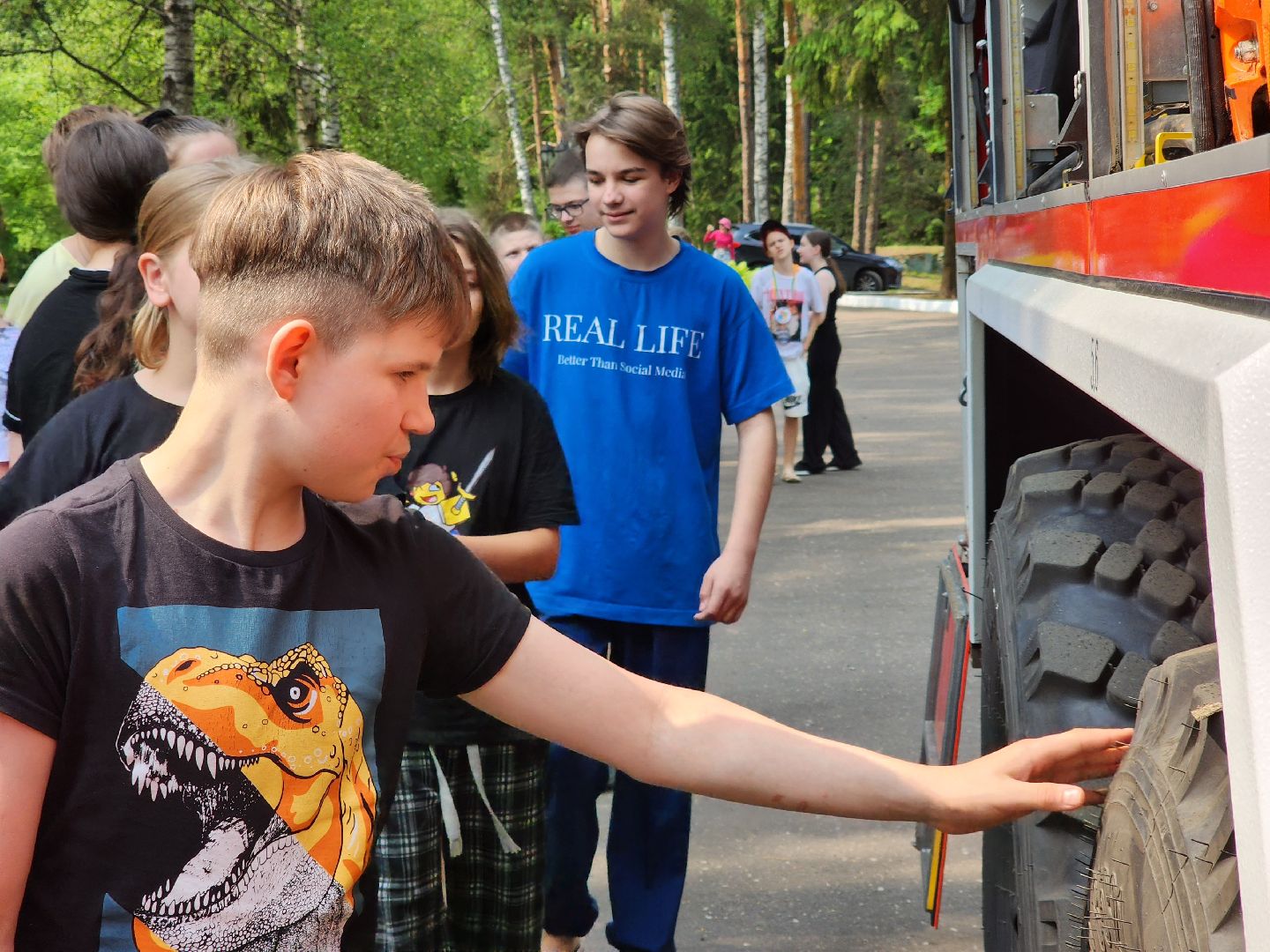 ногинск, дети, лагерь, мчс, пожарная безопасность, учения мчс,
