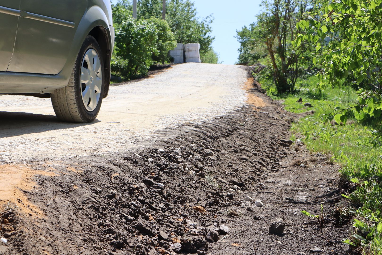 ремонт дороги, крутовец, серебряные пруды,