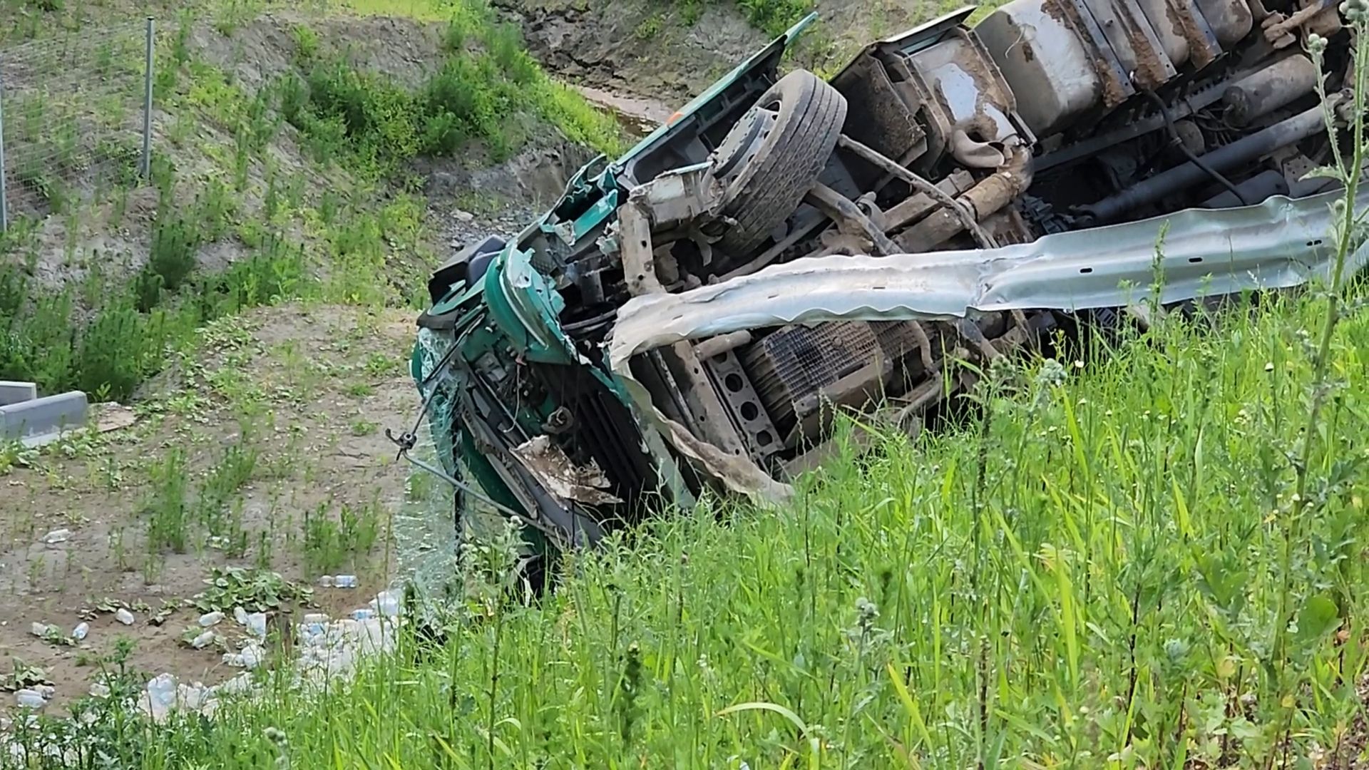 дтп на трассе м5 урал, дтп раменский округ, авария с двумя большегрузами,