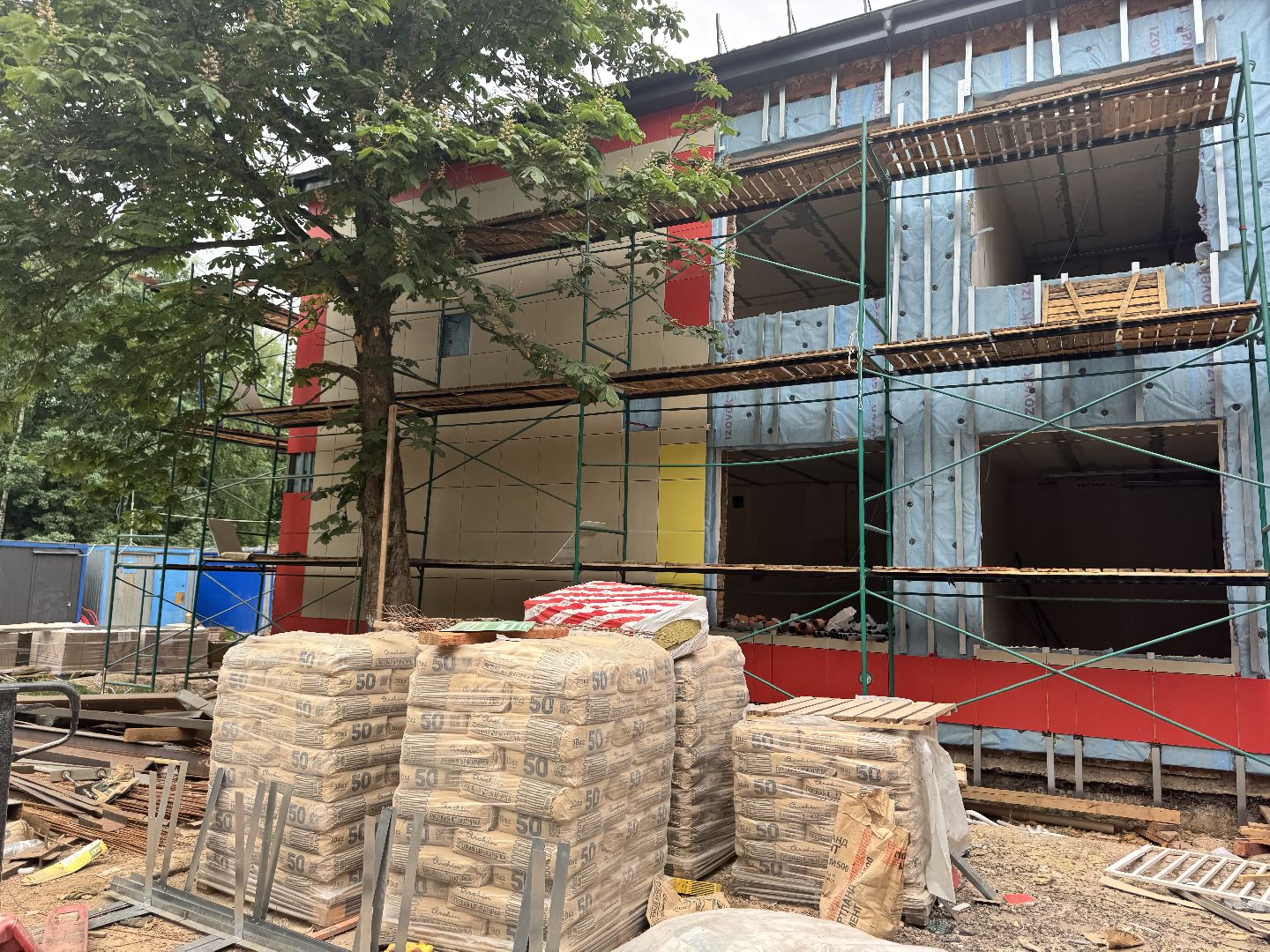 шаховская, капитальный ремонт, садик,