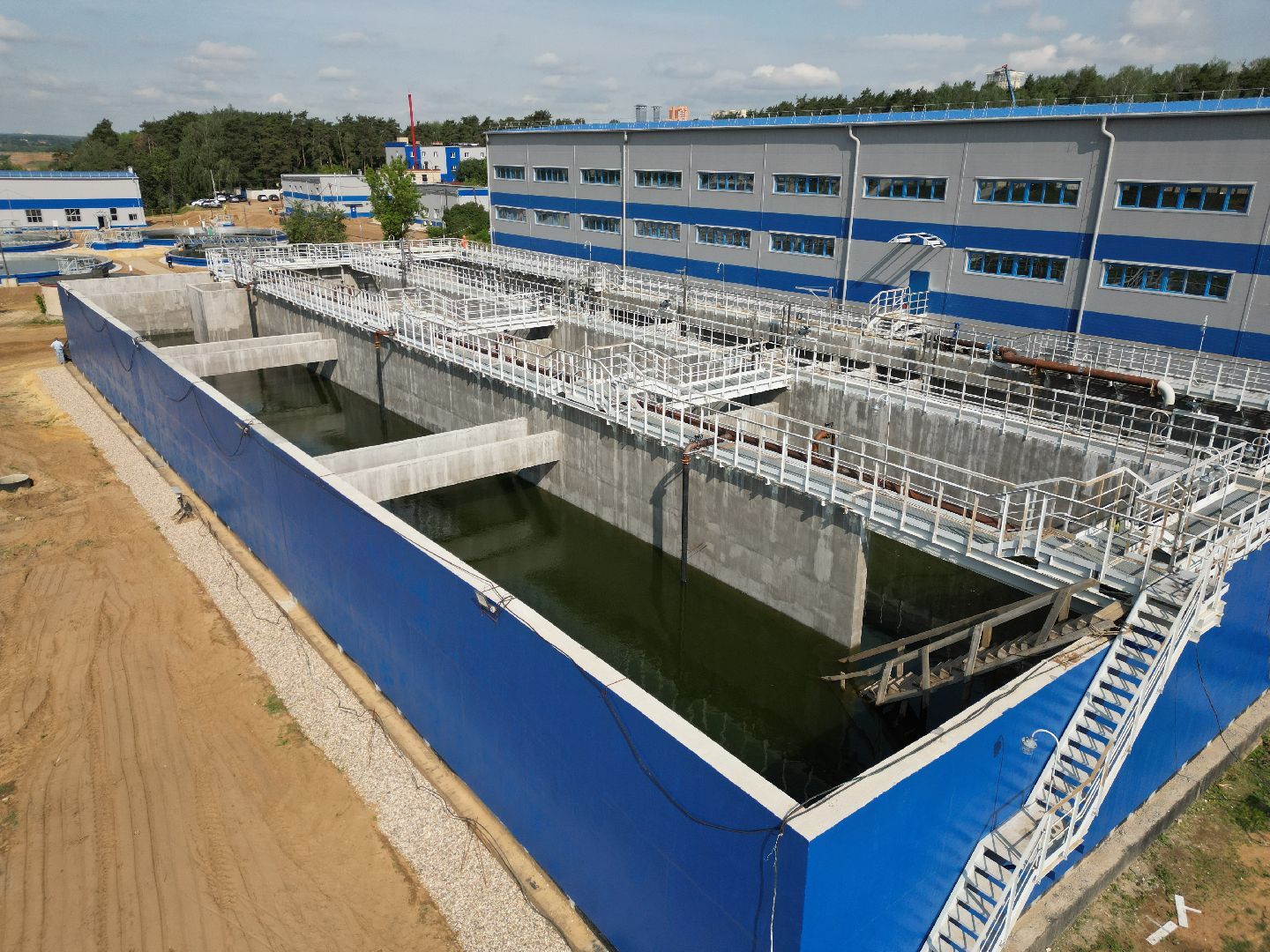 видео с коптера, экология подмосковья, очистные в лыткарине,