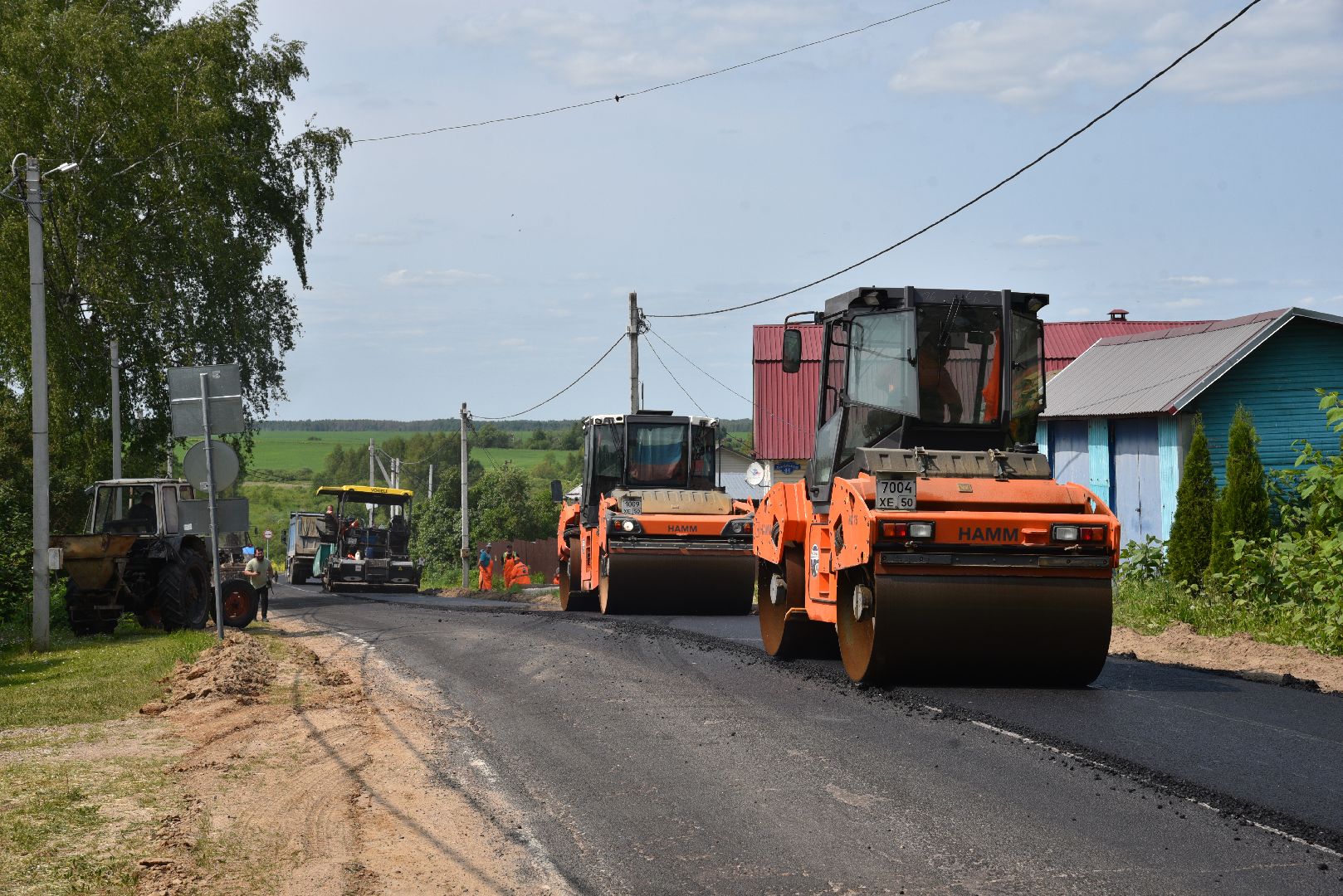 лотошино, дороги, мосавтодор, ремонт дорог,