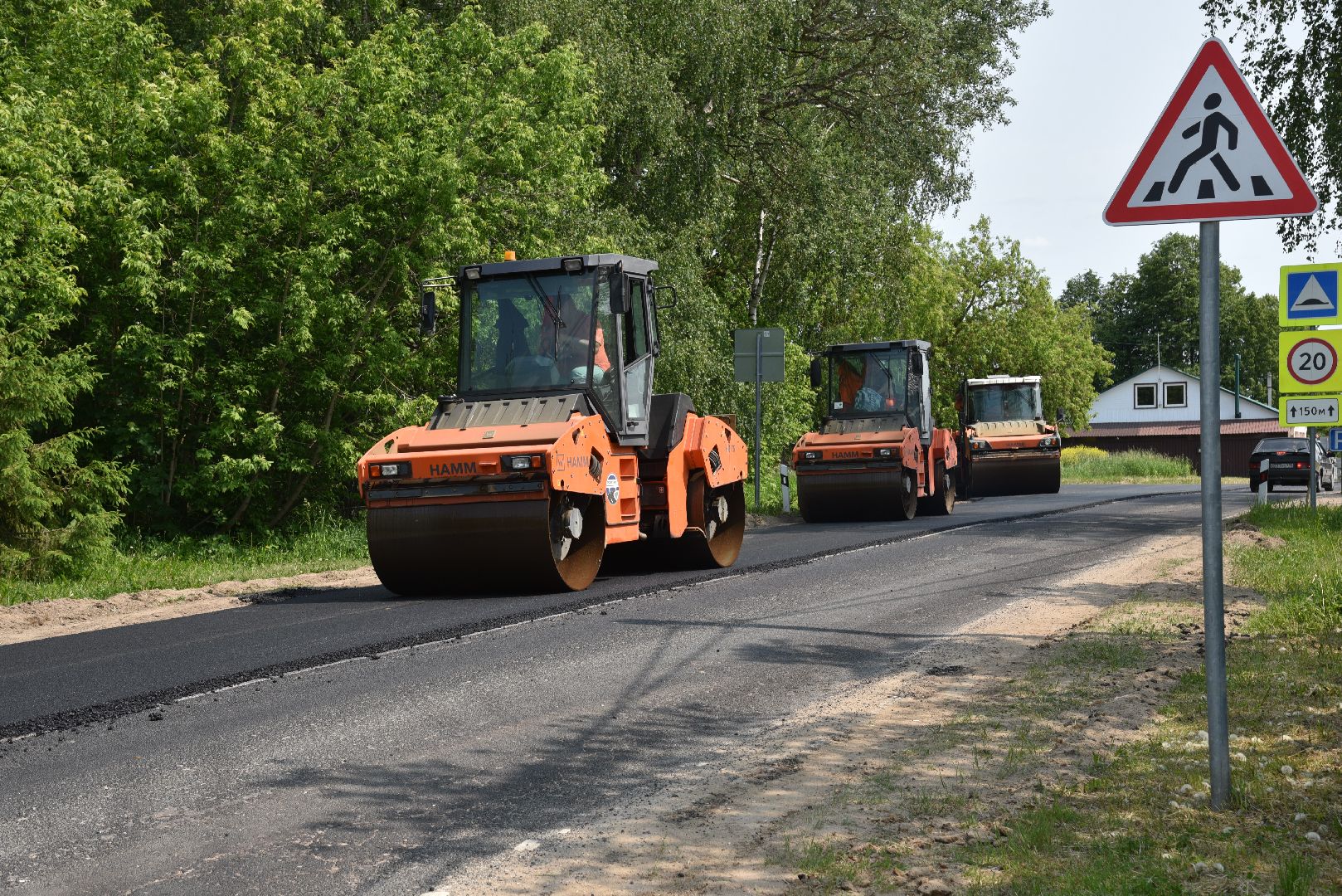 лотошино, дороги, мосавтодор, ремонт дорог,