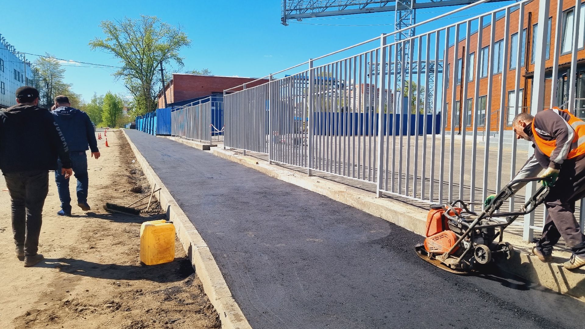 Подмосковье, Ивантеевка, благоустройство