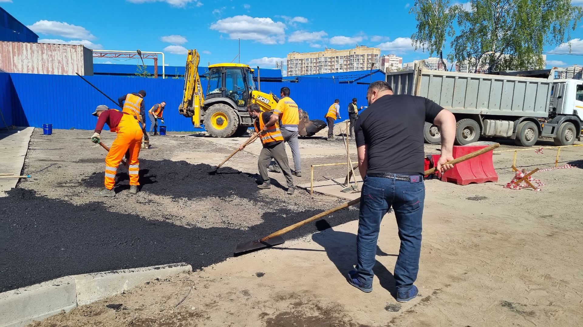 Подмосковье, Ивантеевка, благоустройство