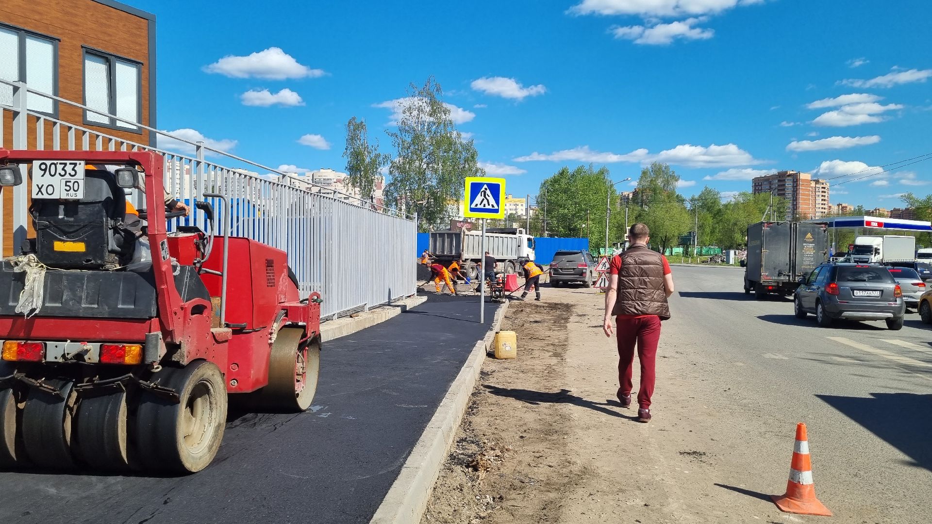 Подмосковье, Ивантеевка, благоустройство