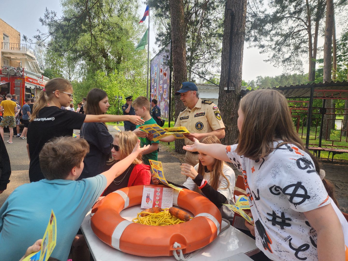 ногинск, дети, безопастность, правила поведения у воды, лагерь, мчс,