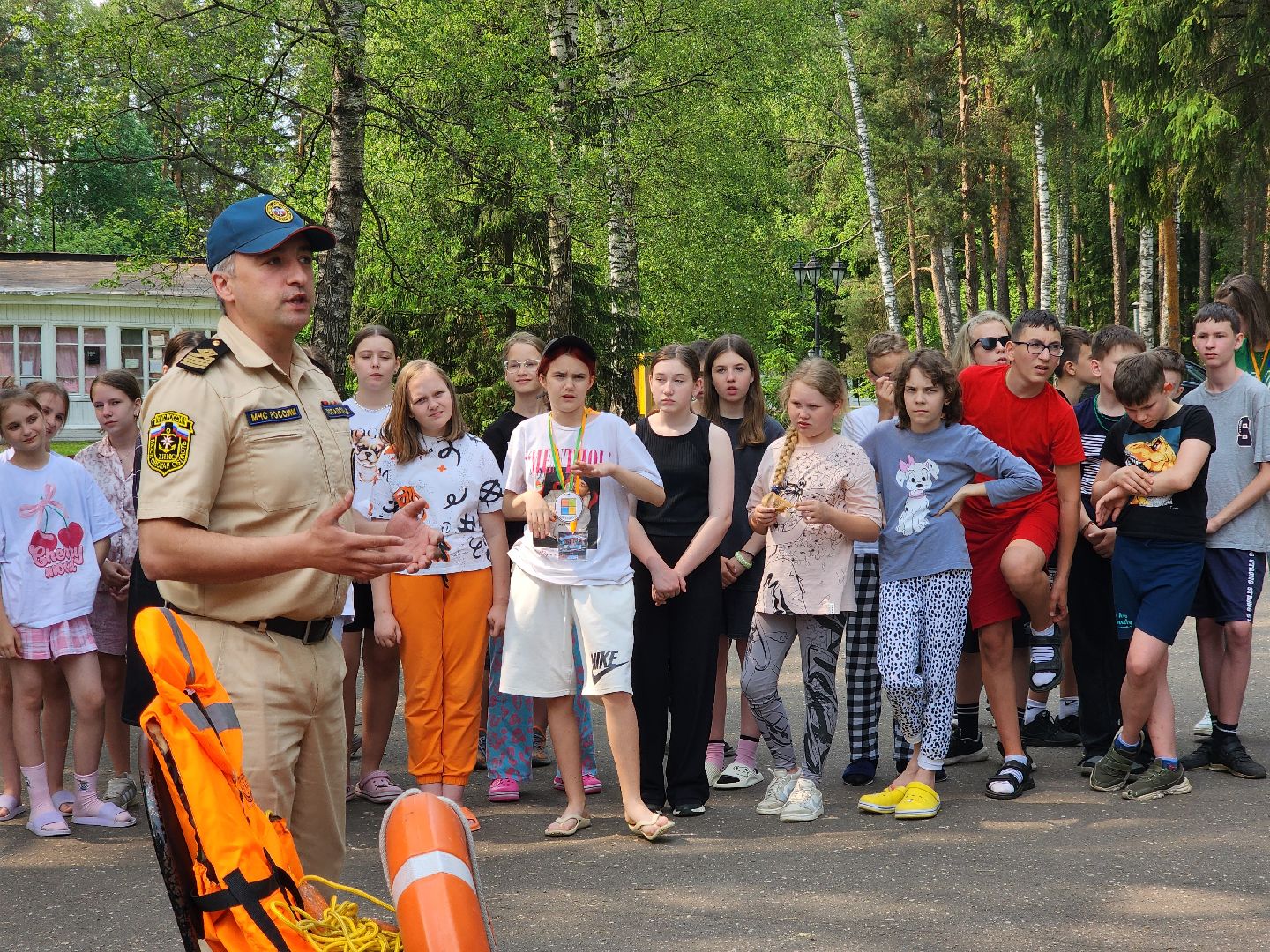 ногинск, дети, безопастность, правила поведения у воды, лагерь, мчс,