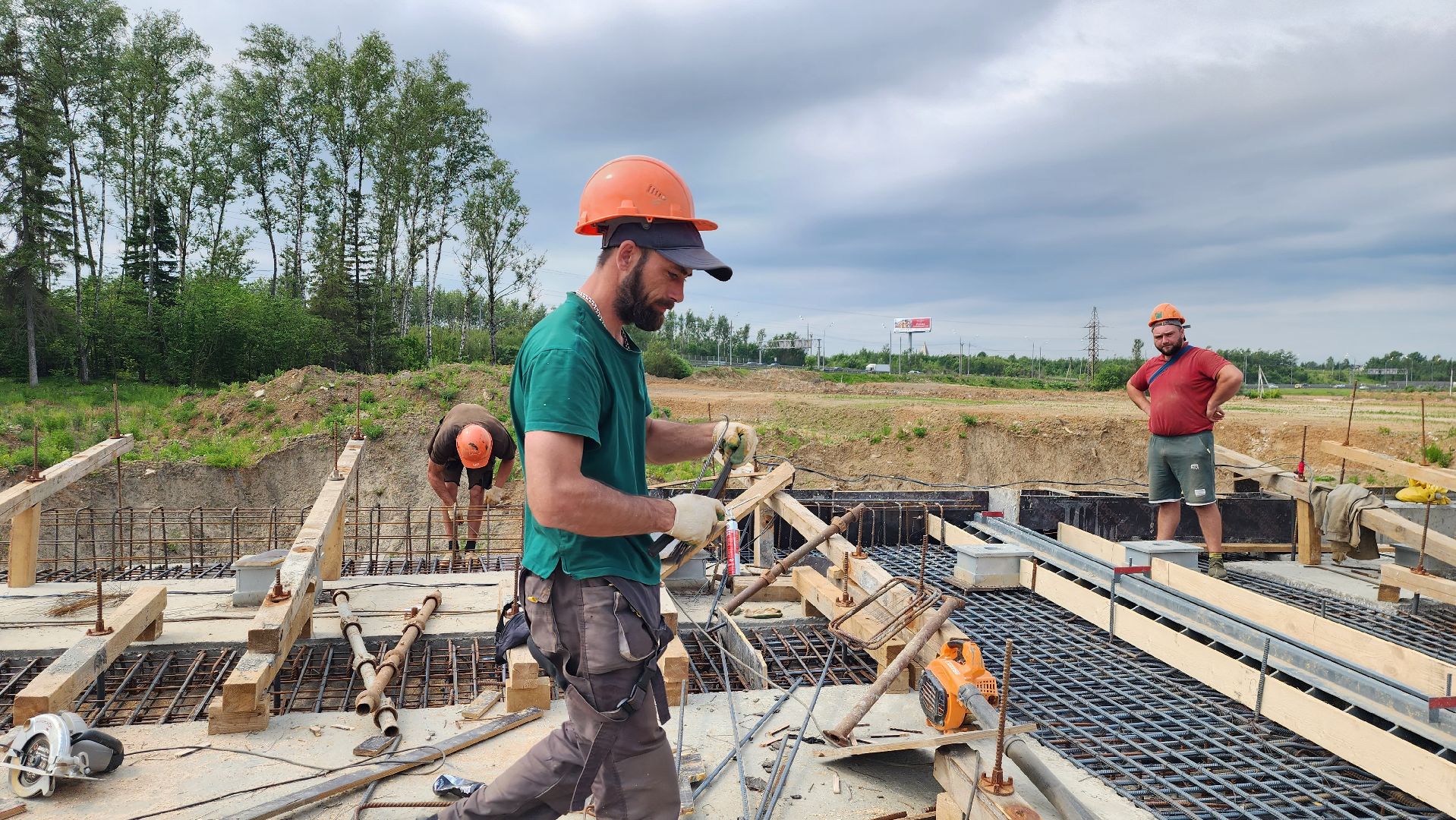 истра, дороги, строительство моста,