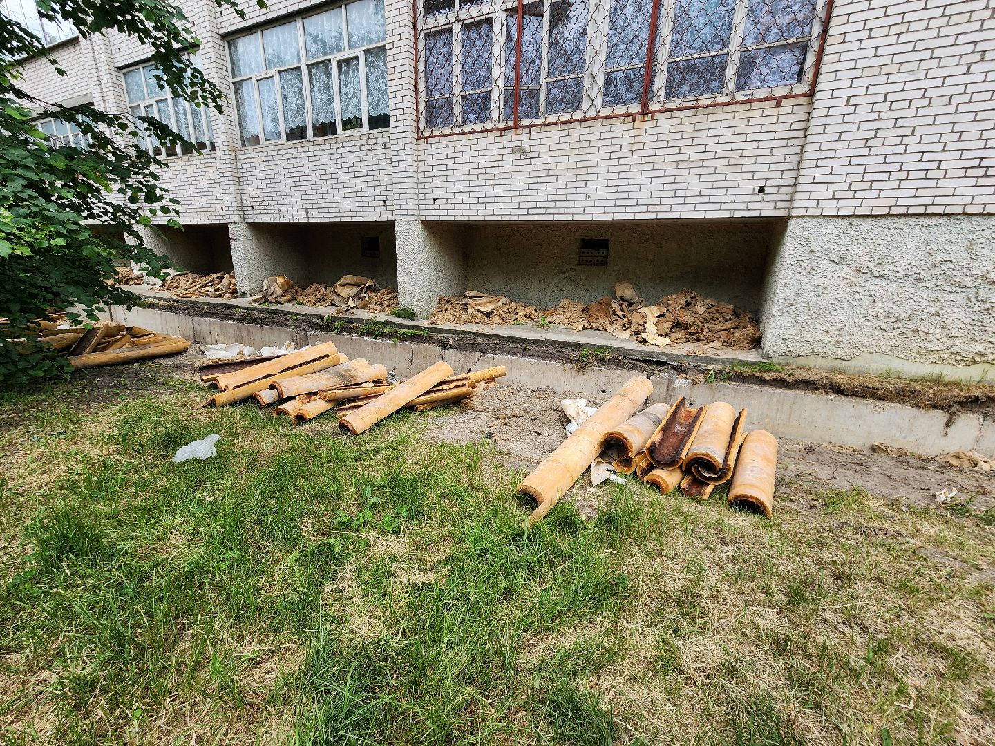 шатурская грэс, ремонт труб отопления, шатура,горячее водоснабжение,