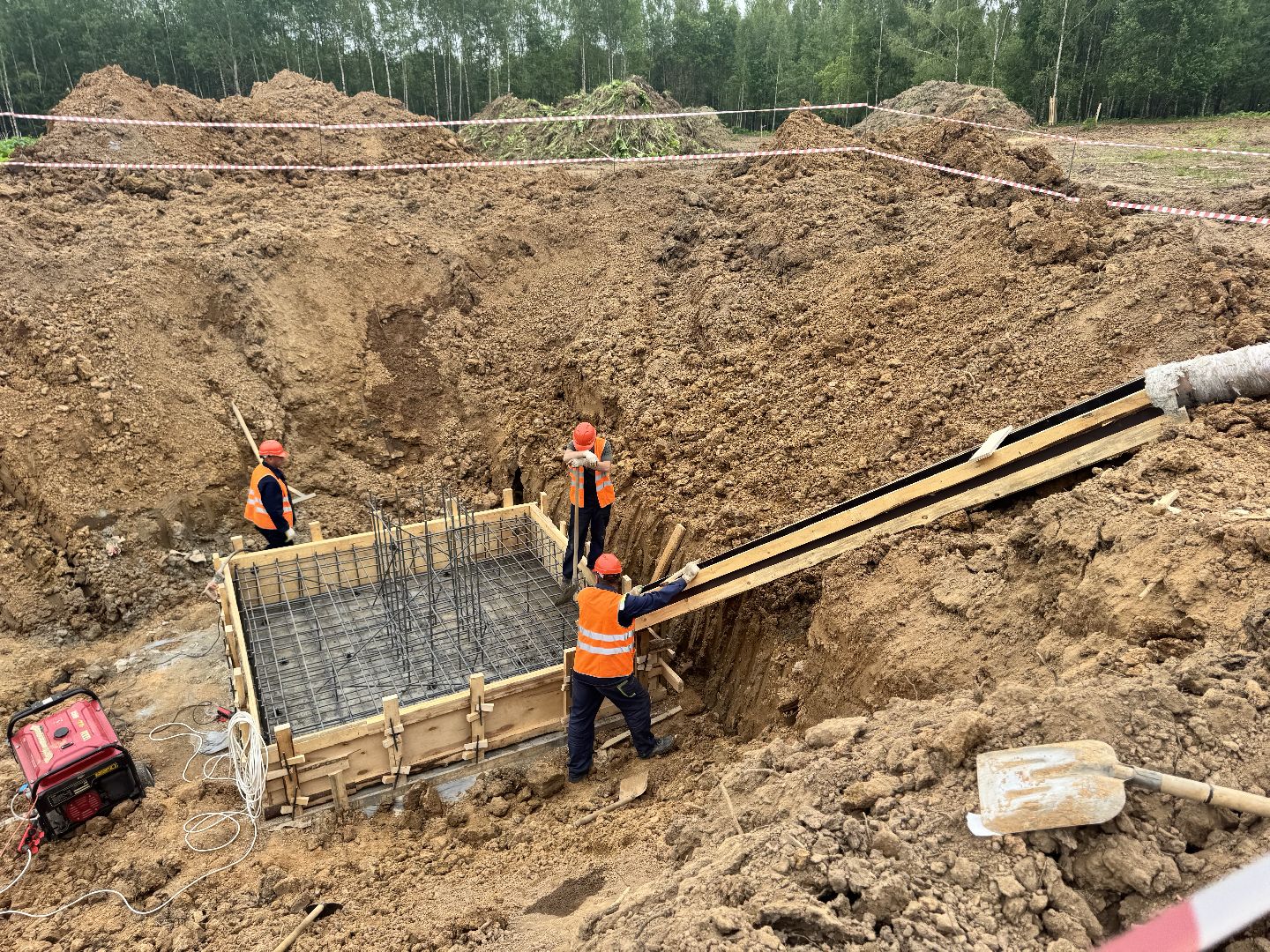 шаховская, новый завод, строительство, строительство завода,