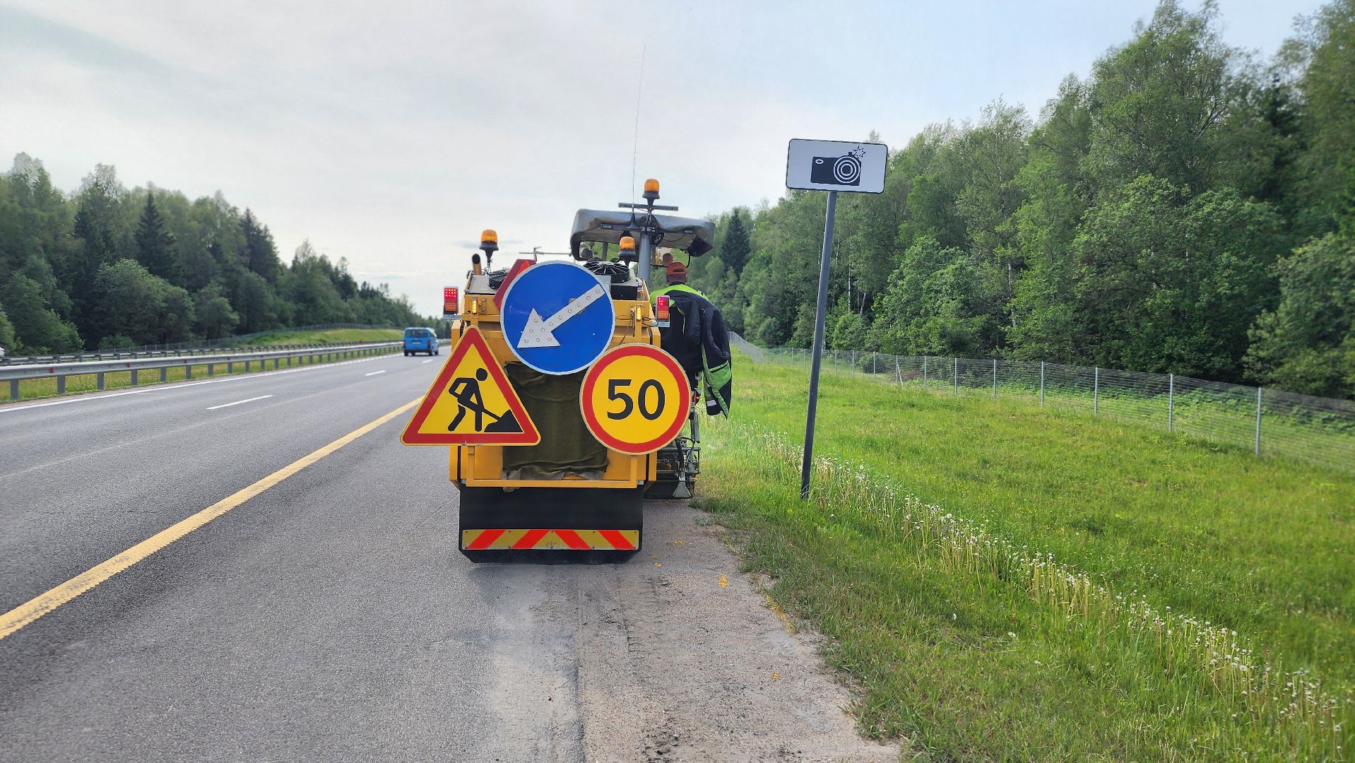 волоколамск, м9 балтия, новая разметка,