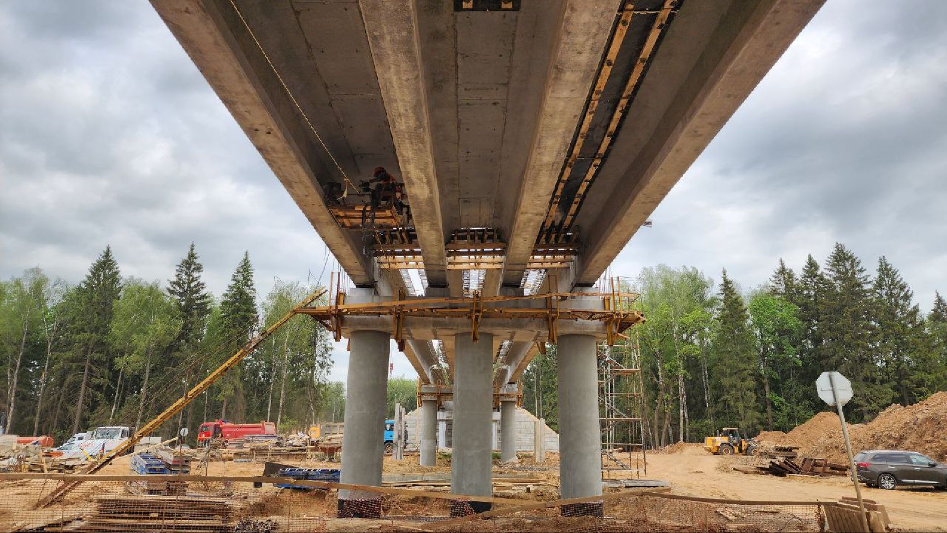 Дмитров, Развязка на ЦКАД, Автобан, Минтранс,