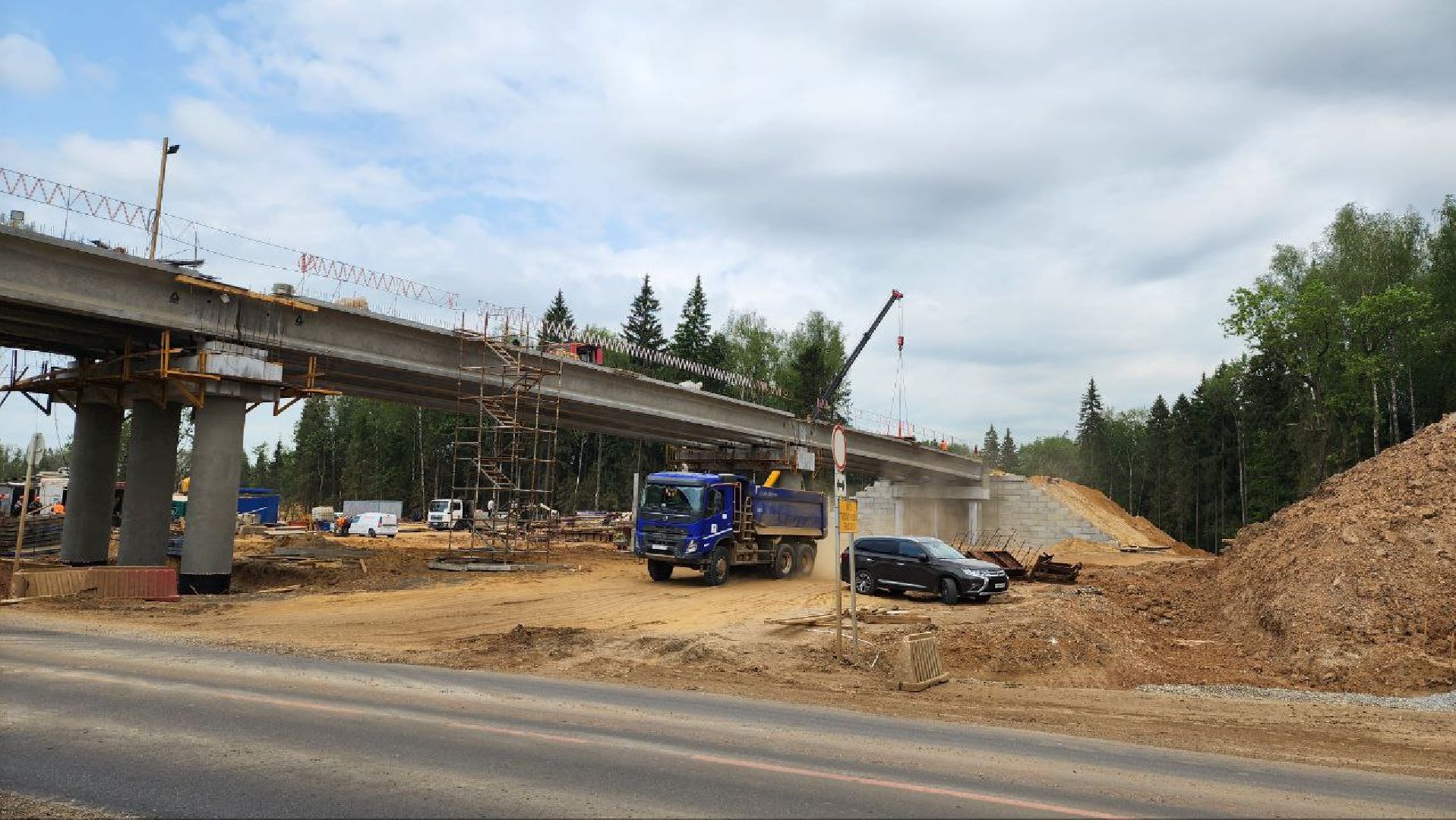 Дмитров, Развязка на ЦКАД, Автобан, Минтранс,