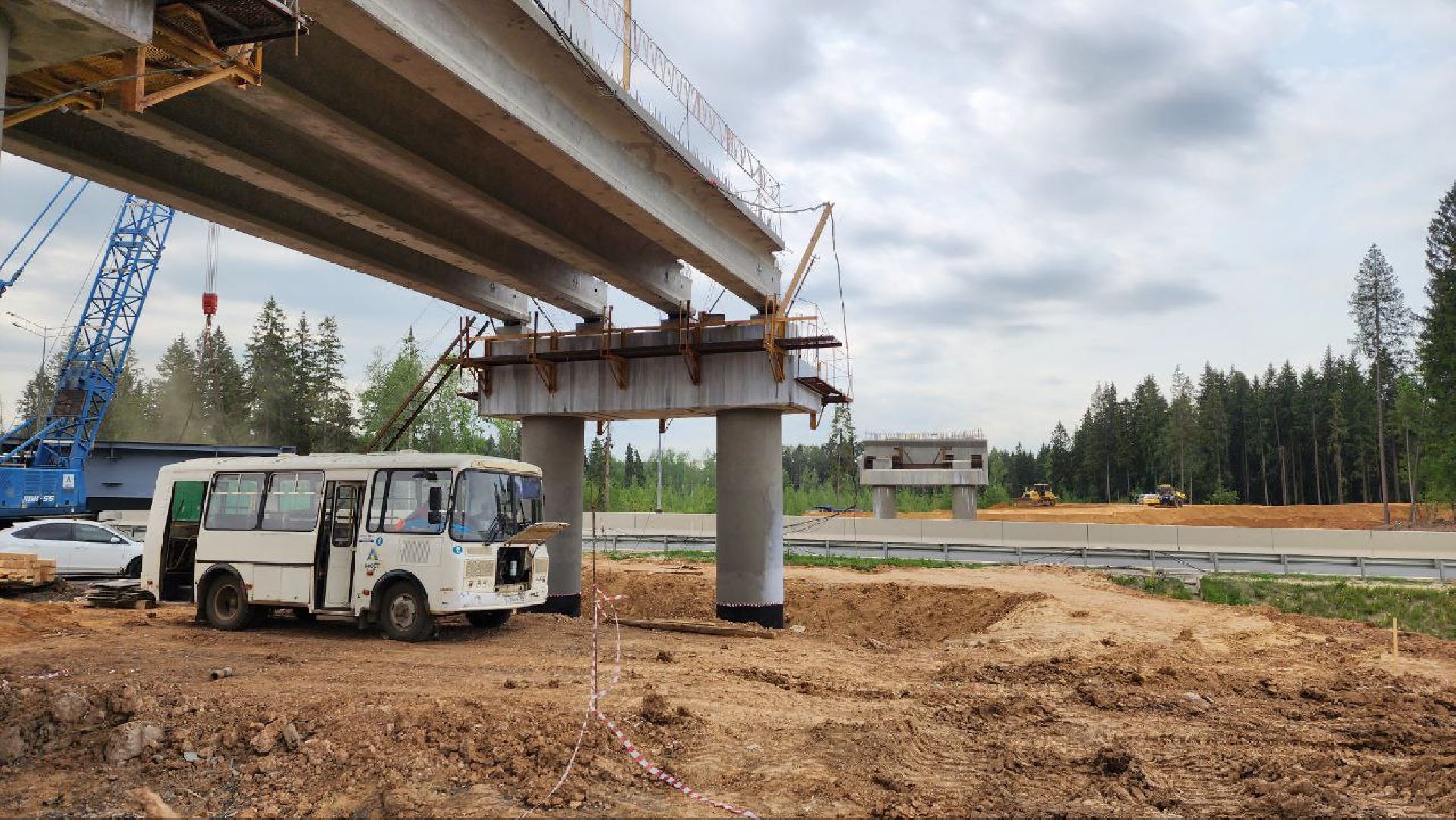 Дмитров, Развязка на ЦКАД, Автобан, Минтранс,