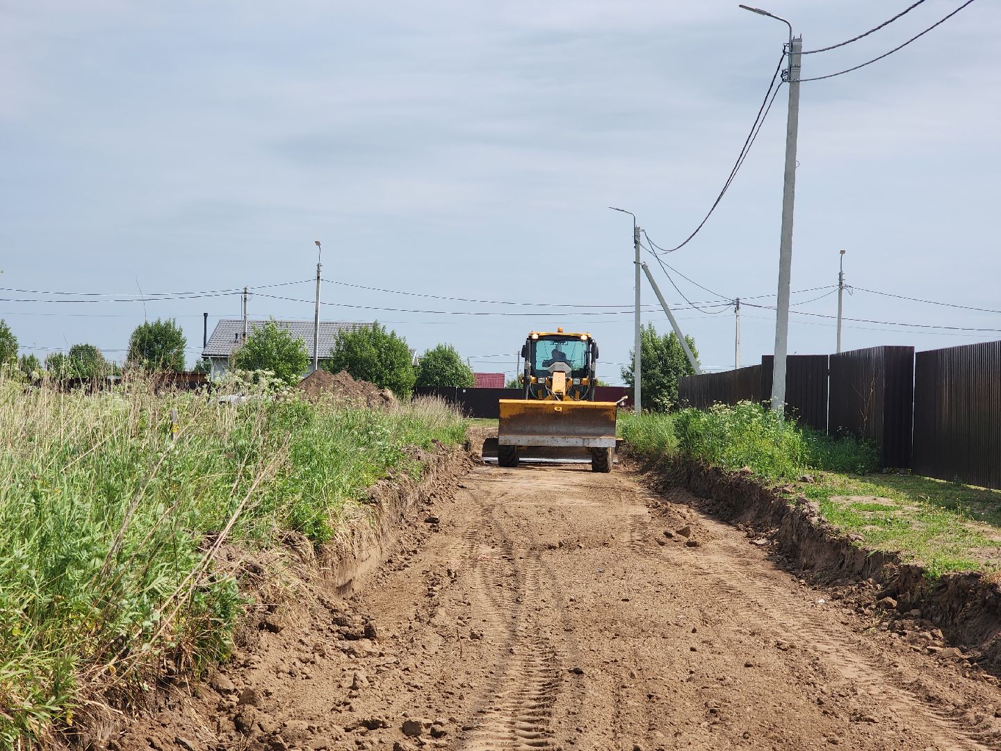 пущино, серпухов, липицы, участки для многодетных, строительство дорог, дороги,