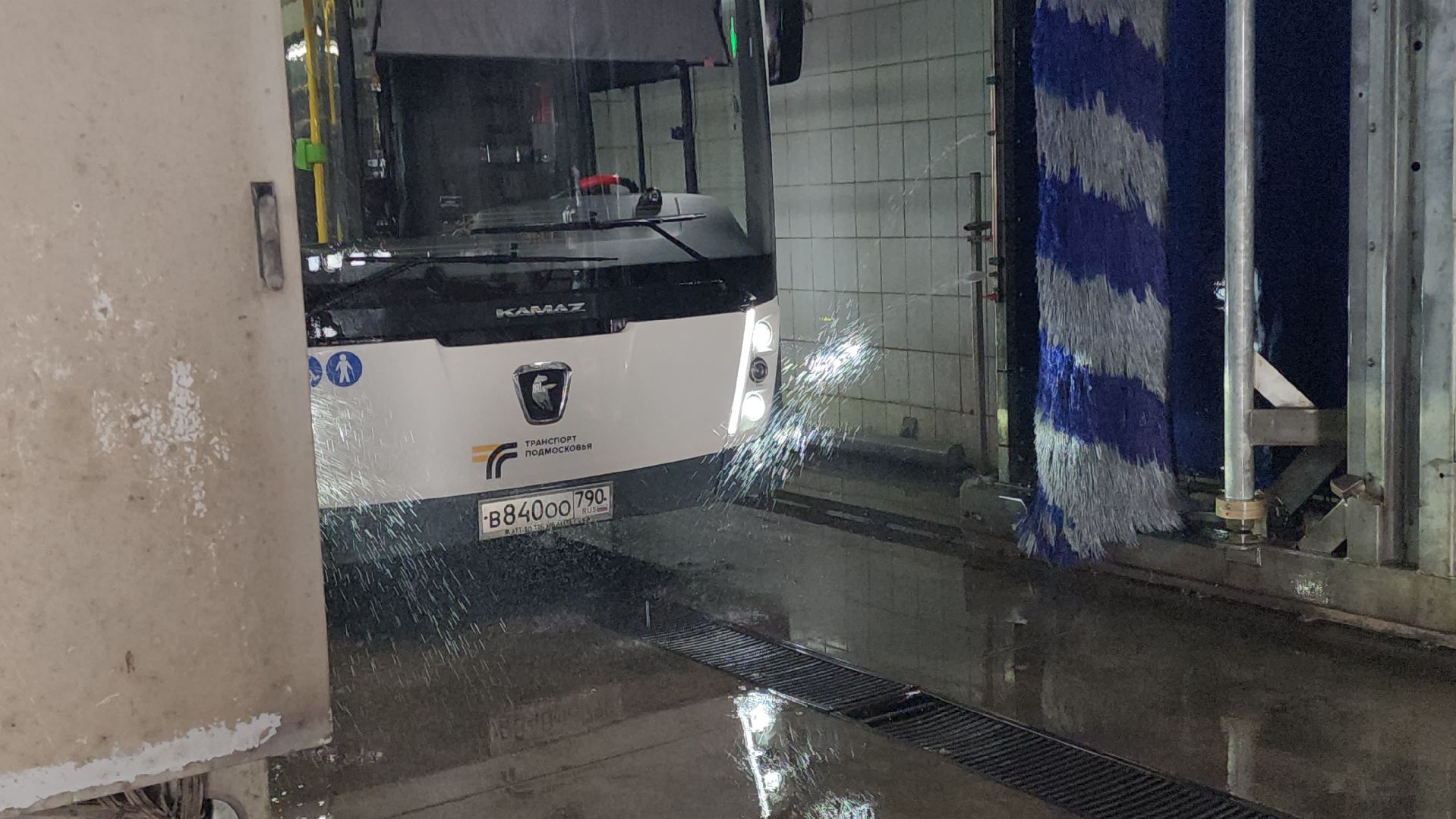 мострансавто, пушкинский городской округ, Уборка автобусов, Чистый автобус,