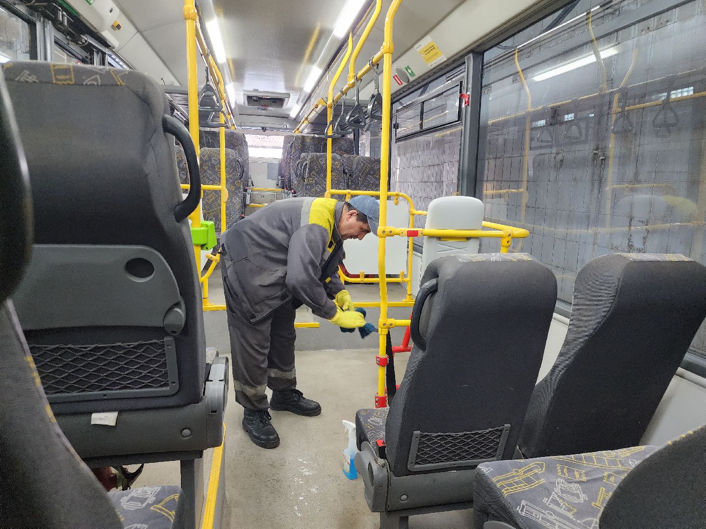 мострансавто, пушкинский городской округ, Уборка автобусов, Чистый автобус,