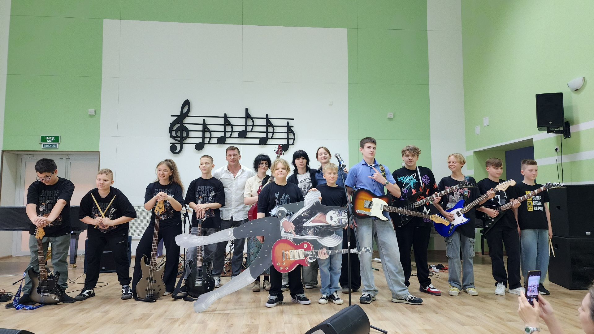 волоколамск, рок-концерт, детская школа искусств,