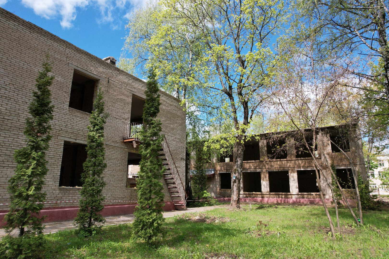 видео с коптера,  детский сад при Лицее  4 в королеве,