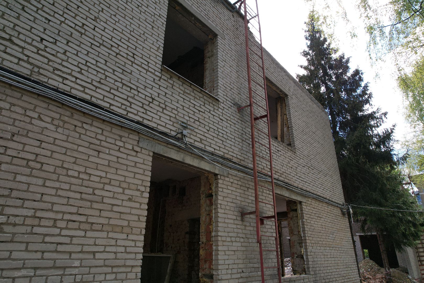 видео с коптера,  детский сад при Лицее  4 в королеве,