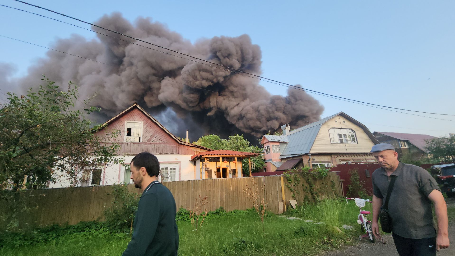 пушкино, пожар, склад, чп, возгорание,