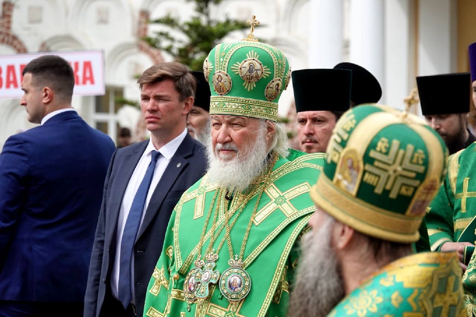 патриарх кирилл ,  сергиев посад , сергиево-посадский городской округ, вера, троица, троице-сергиева лавра ,