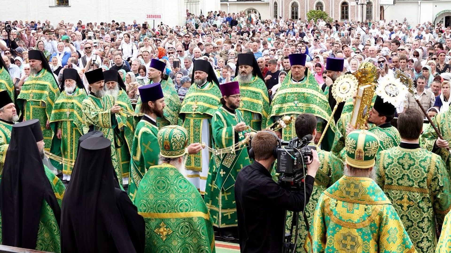 патриарх кирилл ,  сергиев посад , сергиево-посадский городской округ, вера, троица, троице-сергиева лавра ,