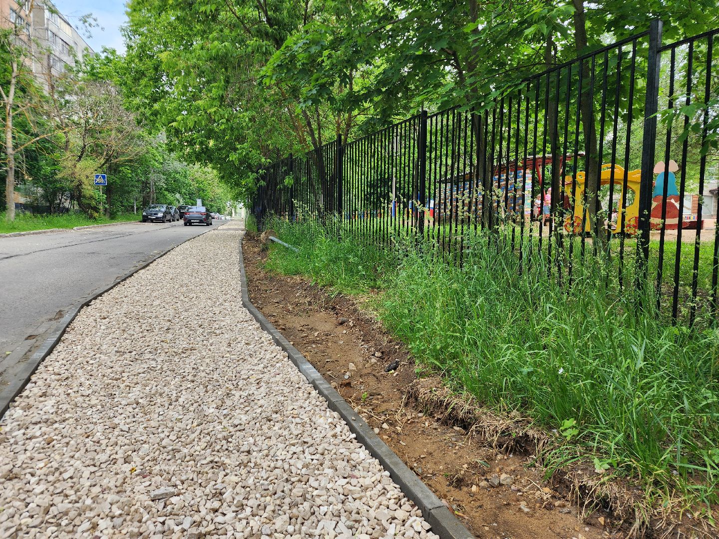 фрязино, пешеходная дорожка, народная тропа, благоустройство,