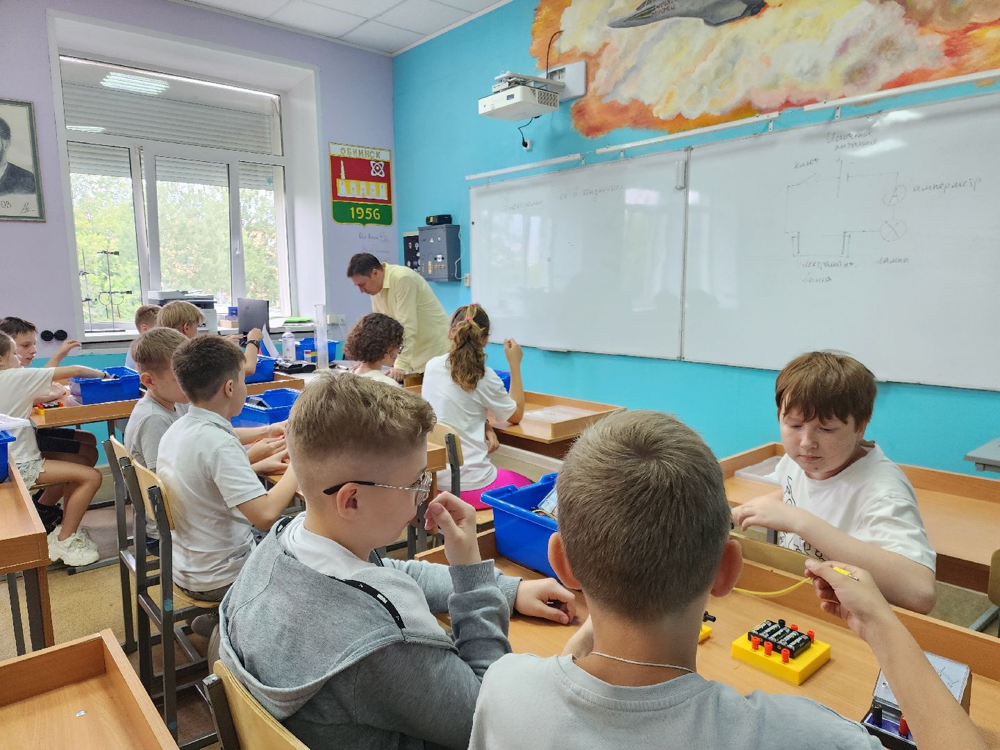 Элетросталь, лагерь, пришкольный лагерь, дети, технологии, физика, образование,