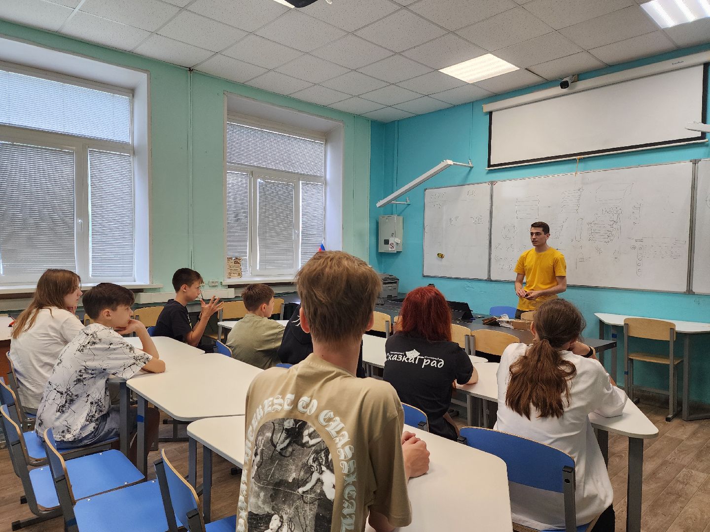 Элетросталь, лагерь, пришкольный лагерь, дети, технологии, физика, образование,