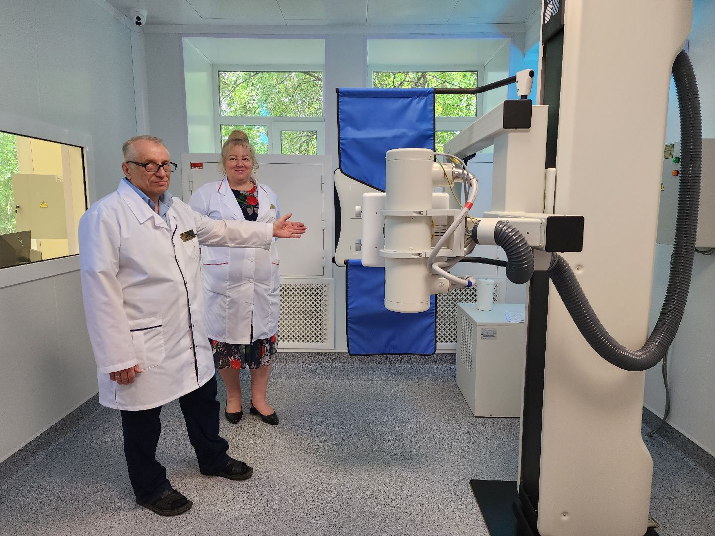 раменское, медицина, раменская больница, новый флюорограф в речицкой поликлинике,