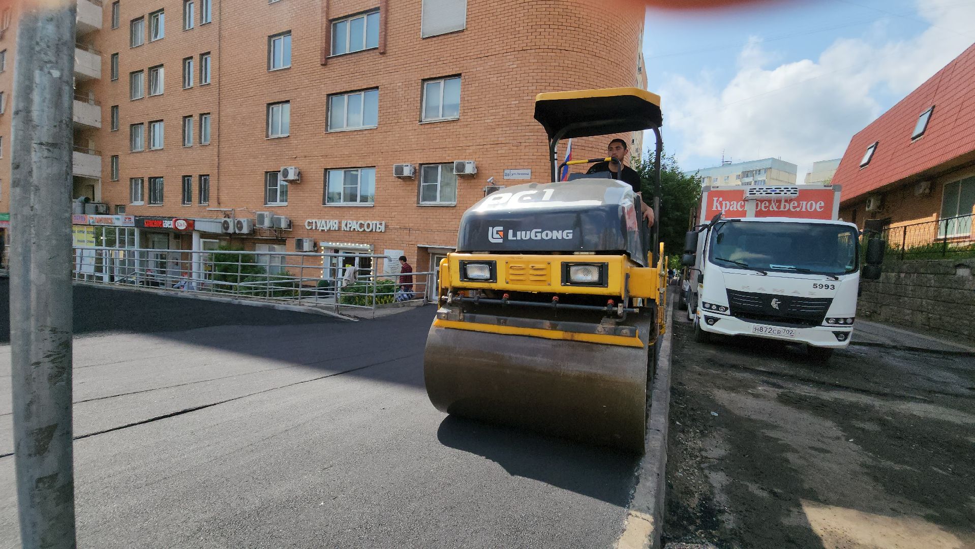 красногорск,  укладка асфальта, ремонт дорог,