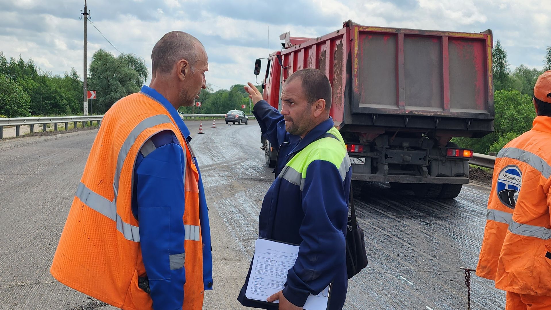 истра, ремонт дорог, дорога,