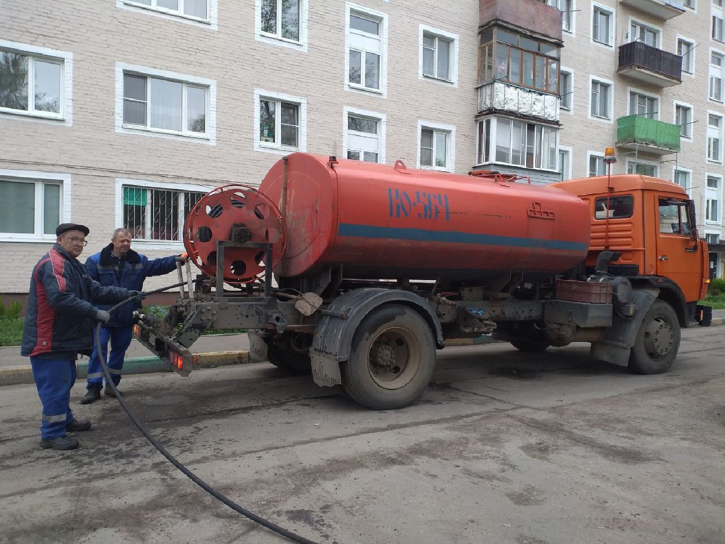 ЖКХ, промывка сетей, водоотведение, Лосино-Петровский
