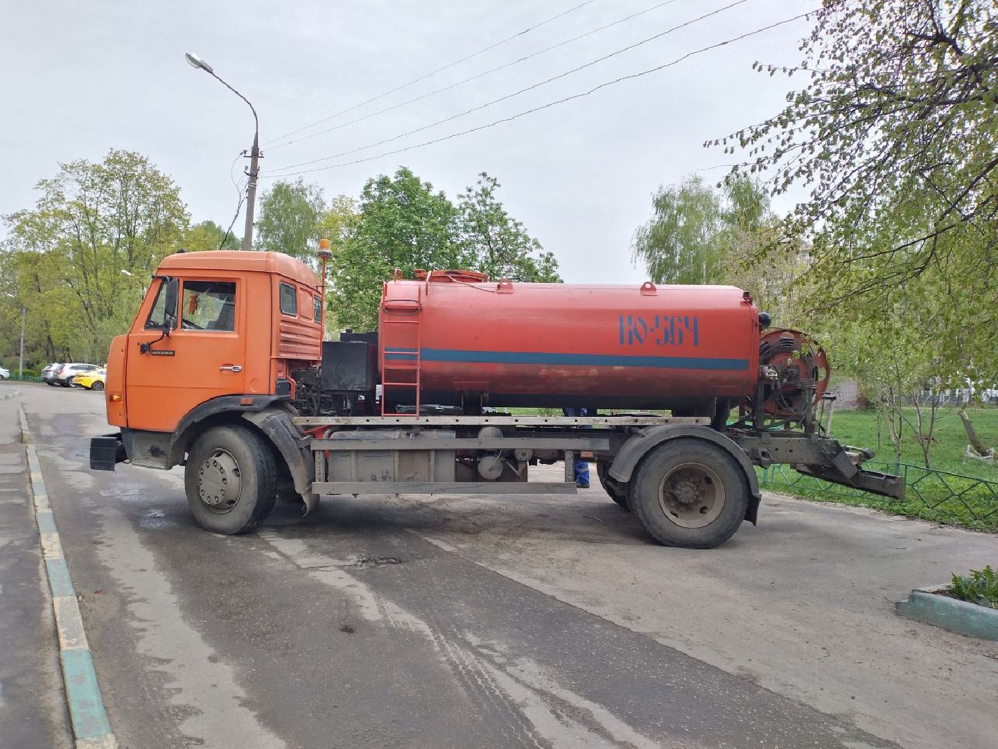 ЖКХ, промывка сетей, водоотведение, Лосино-Петровский