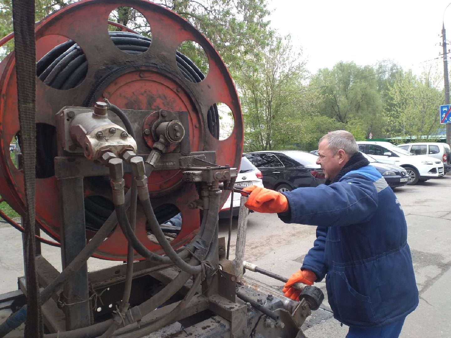ЖКХ, промывка сетей, водоотведение, Лосино-Петровский