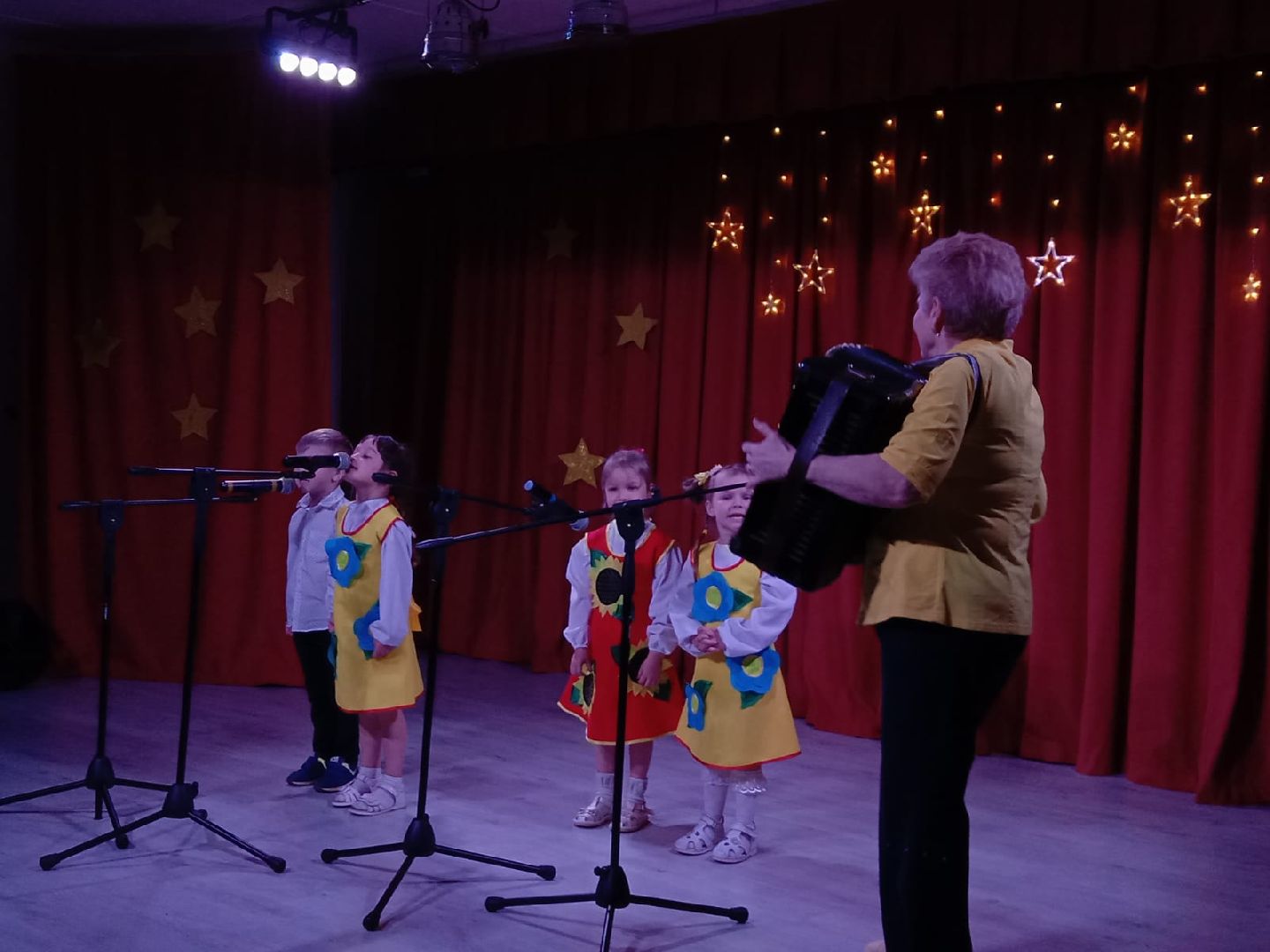 дети, концерт, искусство,