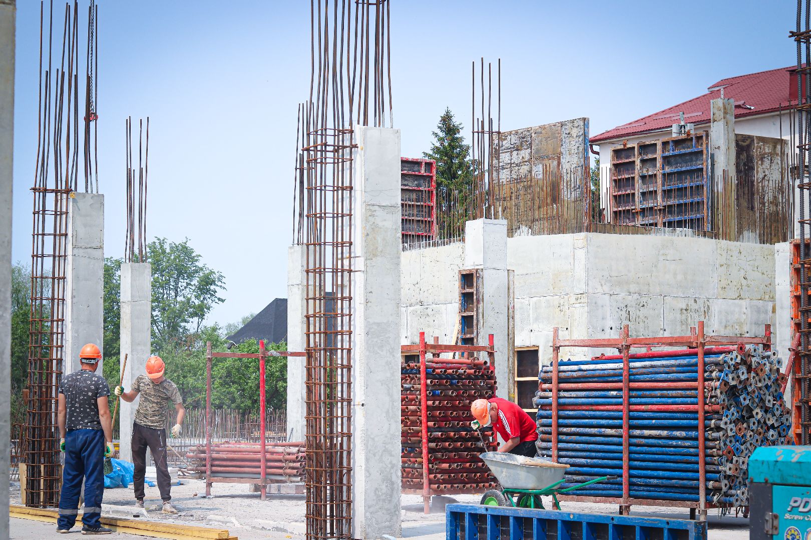 клин, строительство, спорт, спортивная школа, подмосковье,