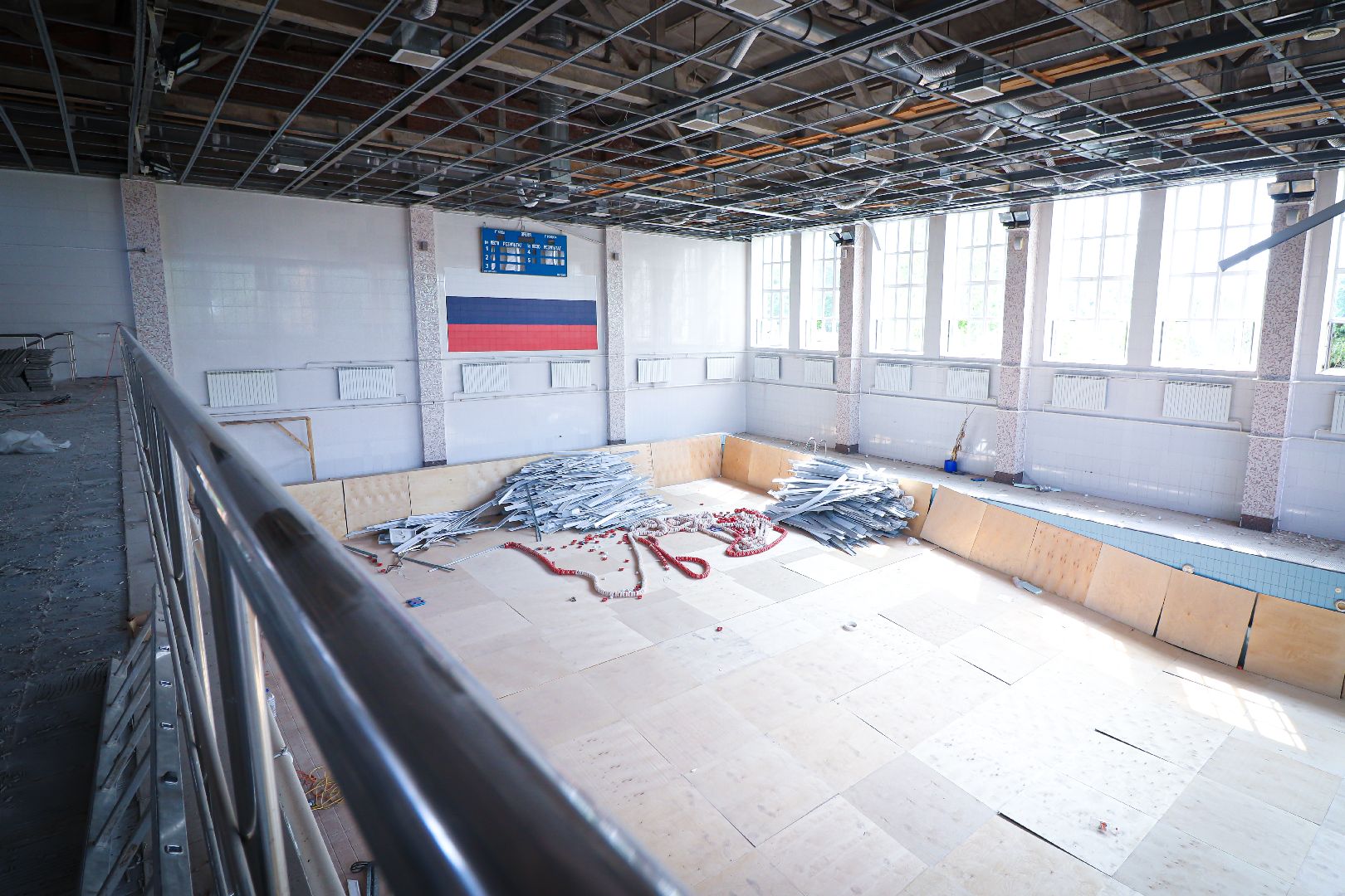 клин, строительство, спорт, спортивная школа, подмосковье,